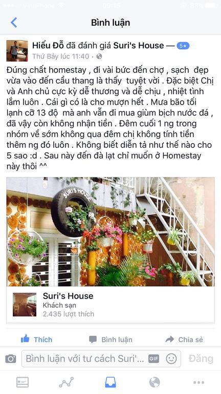 Suri'S House Homestay Da Lat Exterior photo